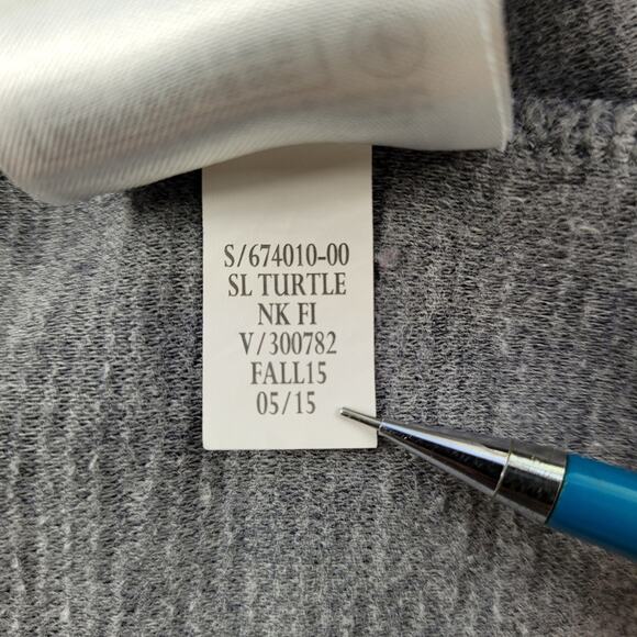 Banana Republic Gray Cowl Neck Sleeveless Knit Dress size Medium - Picture 15 of 15